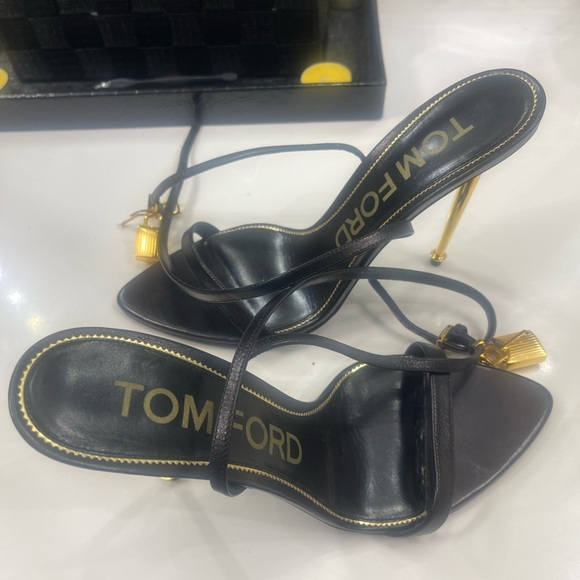 Tom Ford Lock Stiletto Sandals - Picture 11 of 12